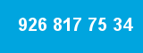 926 817 75 34